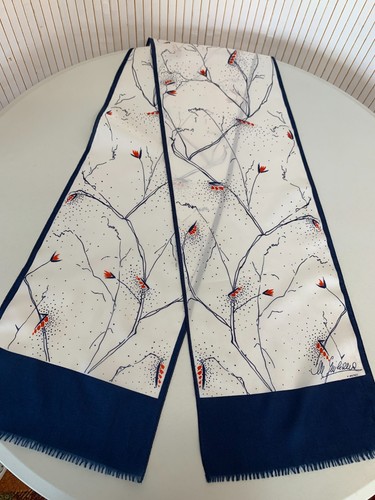 Foulard écharpe vintage - foulard,