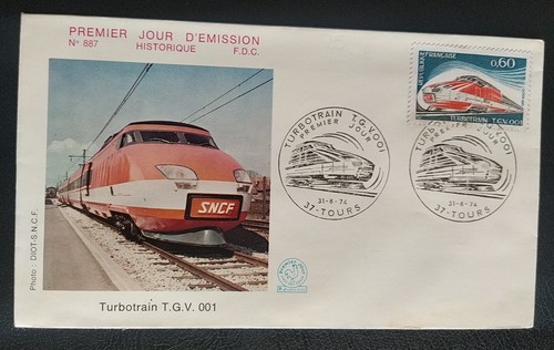 Enveloppe 1er jour 1974 - 1er,