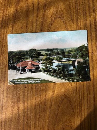 Carte postale états - carte,