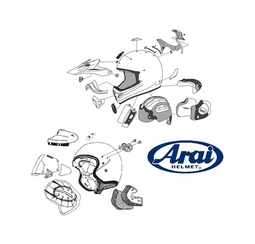 Arai boîtier intégré - arai,