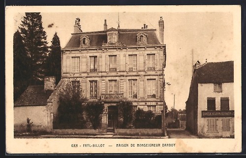 Cpa fayl billot maison de - fayl-billot,,