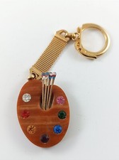 Porte clés ??? Palette Peintures Pinceaux ???