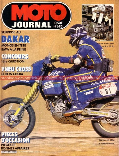 Moto journal 683 spécial - ,