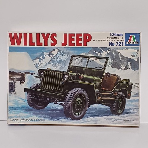 Italeri willys mb jeep - italeri, 1/24