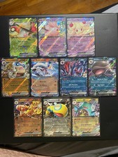 Lot 10 Cartes Pokemon Ex Ev09 Melofee 056/159 Brasegali Etc. Aventure Ensemble