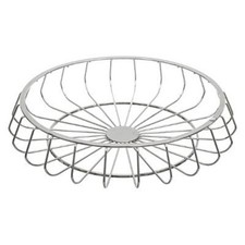 Corbeille Design "New Line" 33cm Argent