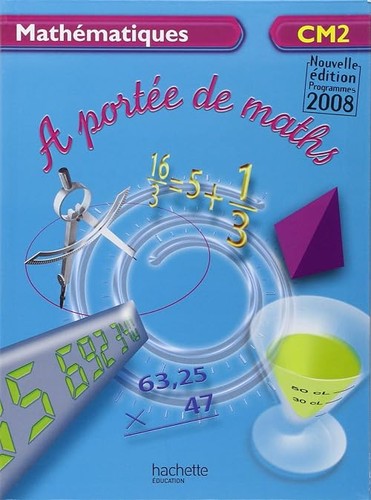 Portée maths cm2 livre - a,