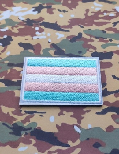 Patch transgenre drapeau - transgenre, lgbt