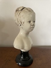 buste plâtre ancien 23,5 cm 