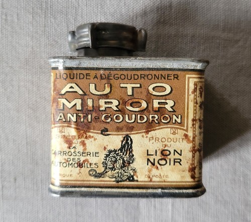 Bidon publicitaire ancien - , en