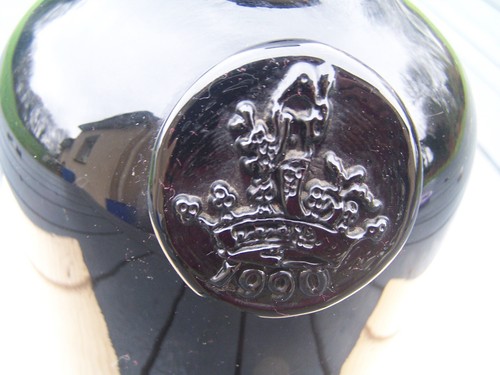 Bouteille ancienne verre - bouteille,