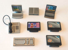 Playmobil  lot accessoires ordinateur écran tv clavier