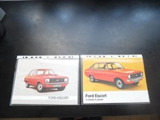 Lot de 2 catalogue brochure