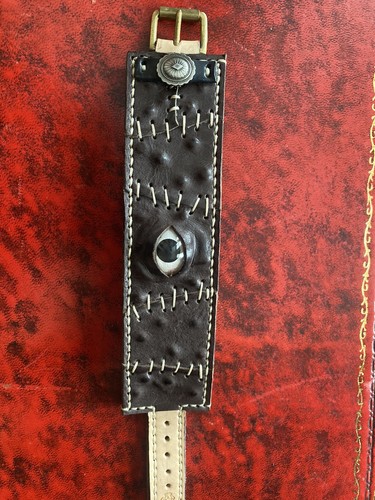 Bracelet cuir fait main - cuir,