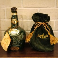 Cordon velours bouteille vide