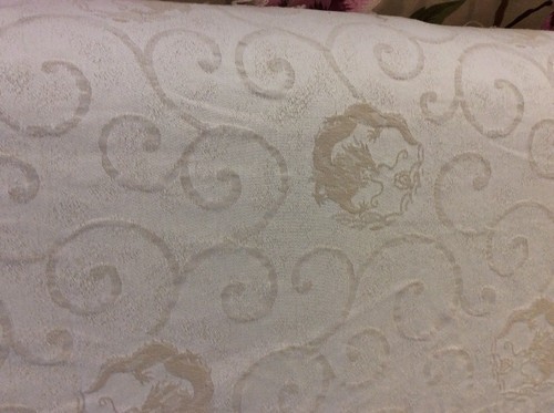 Tissu rideau crème - tissu, 10m