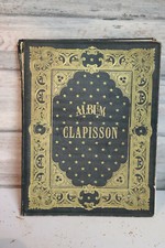 ALBUM CLAPISSON  -Dix  LITHOGRAPHIE JULES DAVID - Chant , piano - J.Meissonnier