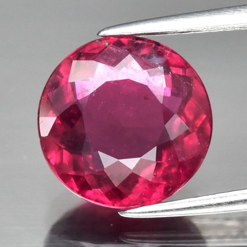 Tourmaline rose rond - tourmaline,