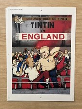 Dran Paris Pop Up Art Print 2016 - Tintin In England - 32 X 44 Cm Invader Obey