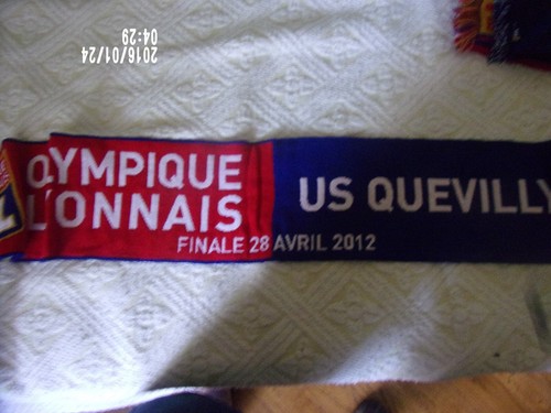 Echarpe olympique lyonnais - echarpe, vs