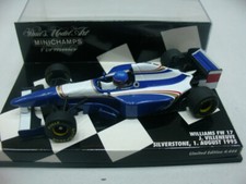 WOW EXTRÊMEMENT RARE Williams FW17 Villeneuve Silverstone 1995 1:43 Minichamps