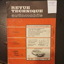 Revue Technique FORD CONSUL GT GRANADA gxl 2.0 1.7 V4 V6 2.3 2.6 break Coupe RTA