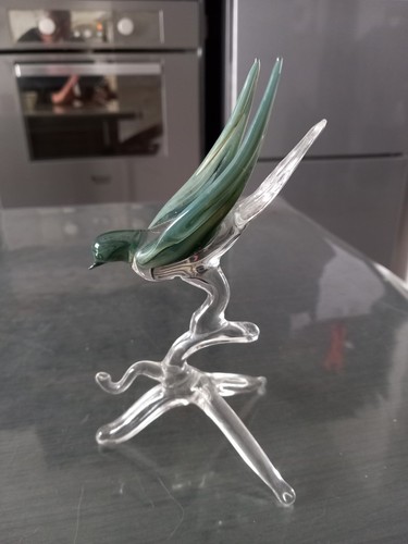 Oiseau verre murano - de,