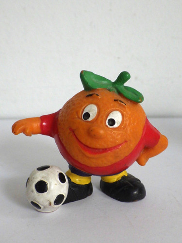 Figurine vintage pvc naranjito - pvc,