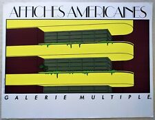 BALI ALBERTO affiche originale sérigraphie exposition 1980