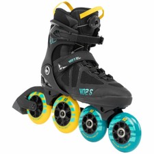 K2 VO2 S 100 X BOA Patins À Glace Inline 90/100mm/83A Noir/Bleu