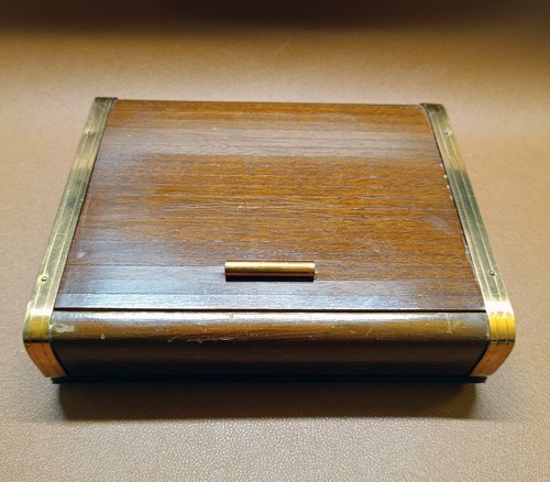 Ancien coffret rideau art - à,