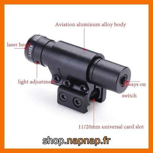Viseur laser rouge avec