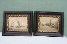 2 tableaux peinture Marines