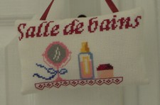 RARE -  Coussin à accrocher