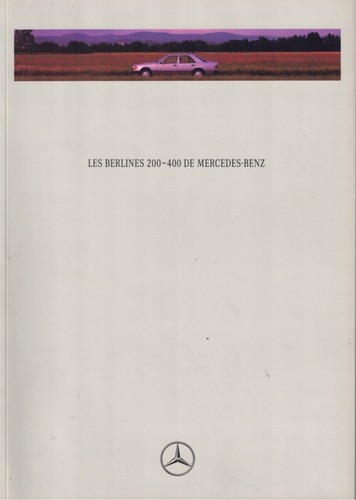 Catalogue brochure mercedes - catalogue,