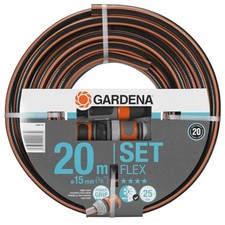 Tuyau d'arrosage - GARDENA - 20m - Ø15mm - Anti nœud et indéformable