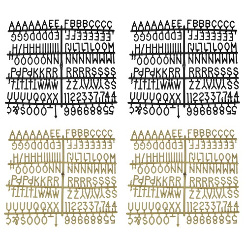 Pièces pour letter board - 7,