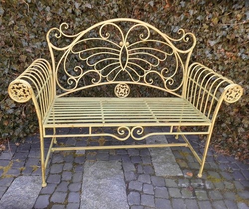 Banc jardin cottage ancien - de,
