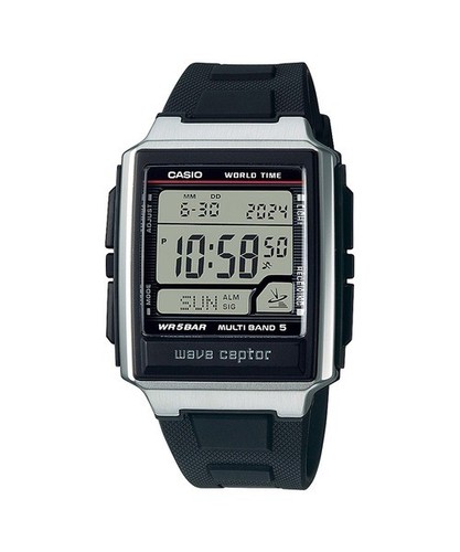 Montre numérique noire pour
