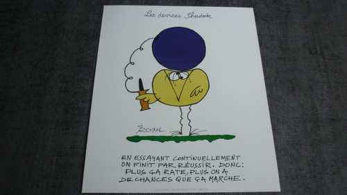 Affiche les devises - les, shadok