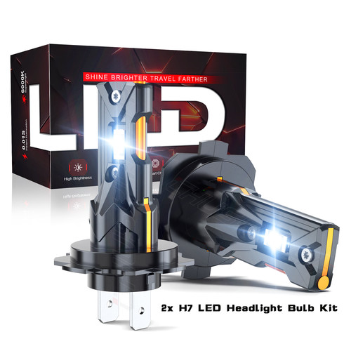 6500k led motorcycle - h7,