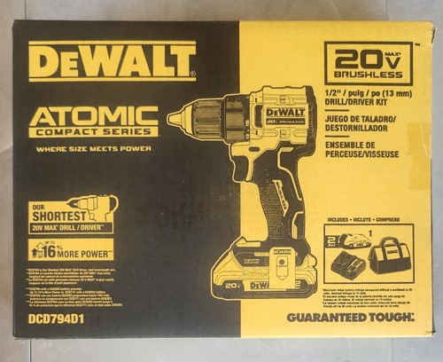 Dewalt atomic 20v lithium ion - 20v, lithium-ion