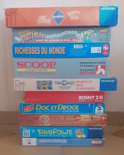 Lot jeux de société - 10,