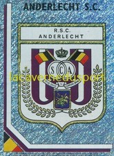 027 ECUSSON BADGE # RCS ANDERLECHT STICKER PANINI FOOTBALL BELGIQUE 1999 2000