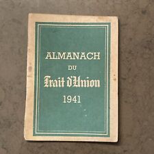 ALMANACH DU TRAIT D'UNION 1941