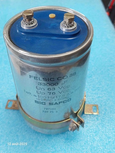 Condensateur sic safco - sic-safco, felsic