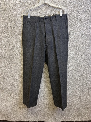 Vintage tweed dress pants mens - vintage,
