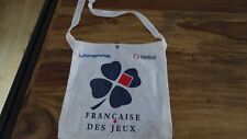 CYCLISME CYCLISTE MUSETTE FRANCAISE  JEUX FDJ CYCLING  SACOCHE TOUR FRANCE