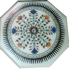 18 " Marbre Côté Café Table