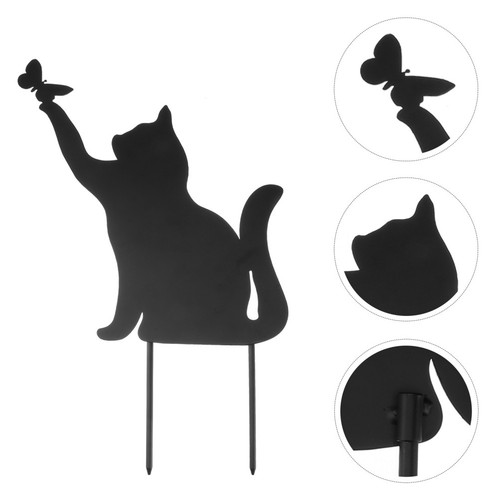 Sculpture chat deco jardin - sculpture, de